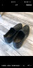 宜驰 EGCHI 商务休闲皮鞋冬季高帮加绒棉保暖雪地靴子男士套脚棉鞋 80161 黑色 41 实拍图