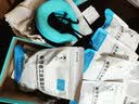看守者2506防尘半面具硅胶防尘面具口罩KN95活性炭滤棉PM2.5雾霾工业粉尘 黑色口罩1套（含5片滤芯） 实拍图