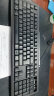 双飞燕（A4TECH) WK-100 有线键盘 办公打字用薄膜键盘笔记本外接台式电脑通用键盘104键 USB接口 黑色 实拍图