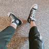 匡威（Converse）ALL star  常青款男鞋女鞋经典休闲鞋情侣鞋高帮帆布鞋板鞋学生鞋 101010 经典高帮 41.5 /8 实拍图