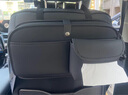 迪加伦皮革汽车后排座椅背收纳袋置物盒车用纸巾盒车载儿童餐桌小桌板 实拍图