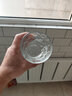 【六只装】波比熊啤酒红酒玻璃杯日式高颜值玻璃冰川杯ins风家用网红创意茶杯家用茶水红酒杯子威士忌酒杯 冰川纹玻璃杯小号300毫升【六只装】+杯刷 实拍图