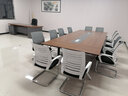 科硕 上海办公家具简约 6人8人办公会议桌长桌多人新款会议桌椅组合 3.6米会议桌 实拍图