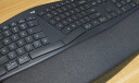 罗技（Logitech）ERGO K860 无线蓝牙键盘 多操作系统键盘 人体工学分体式键盘 多设备匹配办公键盘 K860黑色 实拍图