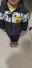 迪士尼（Disney）男童儿童长裤子休闲运动裤春秋装新品时尚童装宝宝户外运动服 碳黑-工装唐老鸭男 120cm 实拍图