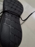 adidas CORERACER随心畅跑舒适休闲跑步鞋男女阿迪达斯官方轻运动 黑色 40.5 实拍图