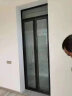 E号门窗卫生间小折叠门钛镁铝合金厨房推拉门厕所长虹玻璃门吊轨移门隔断 1.5平米内（包安装）双层钢化 光启壁厚1.2mm 实拍图