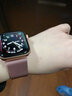 倾晨【销量5千+】适用苹果手表表带apple watch s11表带回环编织尼龙iwatch s10/9/8/7/6/5/4/se3表带 粉砂色 44/45/46/49mm表盘通用 实拍图