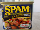 世棒（SPAM）午餐肉猪肉罐头泡面搭档即食火腿儿童早餐火腿肠涮肉火档烧烤食材 清淡340g*3+黑椒340g 实拍图