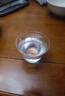 TOYO-SASAKI GLASS【品牌官旗】日本进口东洋佐佐木茶杯手工日式锤纹功夫茶具品茗杯 和风品茗杯(透明) 80ml 实拍图