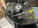摩雷士（MOTORAX）全盔头盔冬季保暖大尾翼男女摩托车四季个性酷赛跑机车招财猫R50S 超越MC7【透明片+送彩片】 M【建议56-57CM】 实拍图