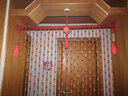 美双绝桃木葫芦门帘水晶珠帘卧室卫生间门对门过道玄关隔断帘免打孔挂帘 吉数25条0.86米高(宽0.8-1.1米) 实拍图