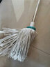 THWIP老式拖把棉线拖地办公室工厂车间纯棉线地拖吸水拖带桶大拖把水拖 无纺布+棉线（2把） 实拍图