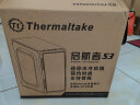 Tt（Thermaltake）启航者S3 机箱电源套装台式机电脑主机（含230W电源/支持M-ATX主板/支持水冷/支持长显卡） 实拍图
