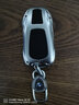 霞想宝马钥匙套5系3车X3扣X5壳X1刀锋530五525三X6汽车X4男X2适用i3包 宝马B款【时尚银】+盾牌钥匙扣 实拍图
