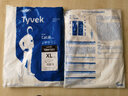 杜邦(DU PONT)防护服隔离服无尘防尘服连体一次性防护衣隔离衣特卫强静电衣XL码1422A(TBM001) 实拍图