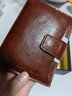 班亚奴（banyanu）2025新款女士钱包短款真皮精致高档零钱包女式时尚钱夹折叠皮夹薄 棕色-三折款（防盗刷） 实拍图