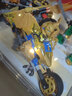 乐高（LEGO）幻影忍者系列男女孩创意拼搭积木玩具新年礼物 71768 杰的黄金神龙摩托车 实拍图