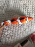 洛瑞夫 宠物电动鱼玩具猫玩具自动逗猫跳跳鱼仿真鱼猫咪玩具电动自嗨 电动鲤鱼-350毫安充电升级版 30cm长带拉链 实拍图