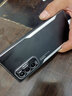 誉皮匠 适用于oppo reno5pro+手机壳金属背板reno5镜头保护全包防摔男女款 Reno5pro+【黑银】 实拍图