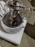 电陶炉煮茶器家用玻璃茶具套装功夫蒸煮茶壶泡茶器养生电茶炉烧水壶 电陶炉钻白+养生壶+公杯六色把杯茶道竹+托盘 实拍图