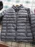 鸭鸭（YAYA）秋冬反季轻薄羽绒服男立领短款轻羽绒时尚保暖防寒外套D 松绿色 L (175) 实拍图