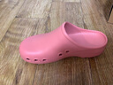 ANNO安诺/ANNO 手术室工作拖鞋坡跟舒适防护鞋洁净房工作鞋医院护士 金粉色 37-38 实拍图