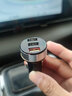 英才星汽车载充电器 一拖三USB手机快充点烟器转换插头12V 24V 金属升级款【QC3.0快充】 实拍图