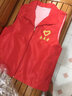 蓝之旺 志愿者马甲定制logo 工作服订制广告义工马夹男背心党员衣服定做 经典双层红色 XL 实拍图