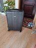 威豹拉杆箱pc箱男硬箱行李箱托运登机箱女 密码箱 旅行箱 深灰 (国货匠心品质，坚韧抗压） 28英寸 托运箱12天以上长途游 实拍图