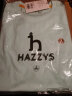 哈吉斯（HAZZYS）女装 夏款圆领经典舒适简约款女短袖T恤ASTSE03BX31 浅绿色LG 165/88A 40 晒单实拍图