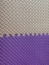 南极人NanJiren 地垫 儿童泡沫拼接垫地垫客厅卧室拼图地板垫 米/粉/紫 60*60cm 6片装 实拍图