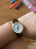 天梭（TISSOT）手表女瑞表明星同款嘉丽小美人女表送礼送女友情人节礼物 机械T126.207.36.013.00棕色皮带 实拍图