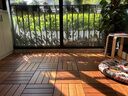 同聚发印尼菠萝格防腐木地板自铺酒店户外露台花园实木地面阳台室外deck 菠萝格地板（30*30cm） 实拍图