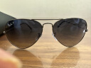 雷朋（RayBan）眼镜 型格飞行员形金属全框摩登潮流男女款0RB3025004/7858 实拍图