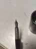 毕加索（pimio）916钢笔美工笔弯头弯尖硬笔书法钢笔男女士练字成人学生用礼盒装可刻字笔 0.5mm黑色铱金笔直尖916 实拍图