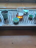 神雕（SHEN DIAO）耐热玻璃功夫茶具配件加厚公道杯带过滤茶漏分茶器茶海公杯过滤网 高硼硅玻璃-大玉雅(400毫升） 实拍图