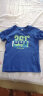 361°童装儿童短袖2024夏季男童短袖t恤男大童夏季短袖上衣 蓝 130 实拍图