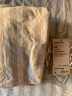 MUJI 棉天竺 枕套 床上用品枕头套单个装家用纯棉全棉 混浅灰色×混浅灰色条纹 1S 48*74cm用 实拍图