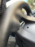 奥迈尔马自达真皮手缝方向盘套昂克赛拉阿特兹CX-5/CX-4马3马6汽车把套 黑皮黑线 实拍图