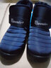 回力童鞋女童棉靴冬季新款男童雪地靴加绒保暖短靴韩版潮儿童棉鞋 白色（厚底） 33 内长下拉详情查看 实拍图