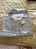 无印良品 MUJI 女式 新疆棉水洗牛津 衬衫连衣裙 BCL11A0S 米色X条纹 XS-S 实拍图