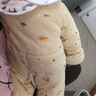 豆苗儿宝宝衣服冬季加厚棉衣婴儿衣服纯棉花手工棉袄内胆新生儿童幼儿一岁男女宝宝保暖棉服冬装 可爱黄色（加厚款） 73码建议年龄3-6个月 实拍图