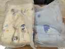 全棉时代婴儿睡袋新生儿防惊跳分腿宝宝儿童纯棉分腿防踢被睡袋春夏四季 四季款-云中游乐园-长袖【前六后四】 90cm衣长（推荐身高95-105cm） 实拍图