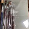 【全网低价】樱花(SAKURA)猪鬃画笔 水粉油画笔丙烯长杆美术颜料刷初学者水彩笔榛形4号美术写生 实拍图