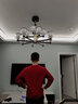 真维斯（Jeanswest） 卫衣男春秋季重磅青少年无帽宽松港风复古大码男女生圆领外套潮 酒红#ZS太空人 M 【多款多色无性别穿搭】 实拍图