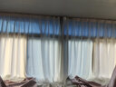 伊帘坊窗帘纱帘透光不透人白纱薄窗纱隔断客厅半遮光窗纱白色沙飘窗阳台纱 白色 宽2.5*高2.7挂钩一片【可改短】 实拍图