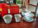 冠杰台湾冠杰汝窑茶具陶瓷茶杯陶瓷大开片汝瓷 礼品杯 主人杯/仙莲杯 实拍图