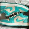 耐克（NIKE）AIR JORDAN 1 LOW AJ1 女子运动鞋刺绣板鞋 DC0774-131 38 实拍图