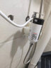 奥唯士（AIWISHE）电热水龙头免安装速热家用即热式加热接驳式热水器冷热两用过水热加热器小型厨房宝 3500W变频恒温白色（淋浴洗澡款） 实拍图